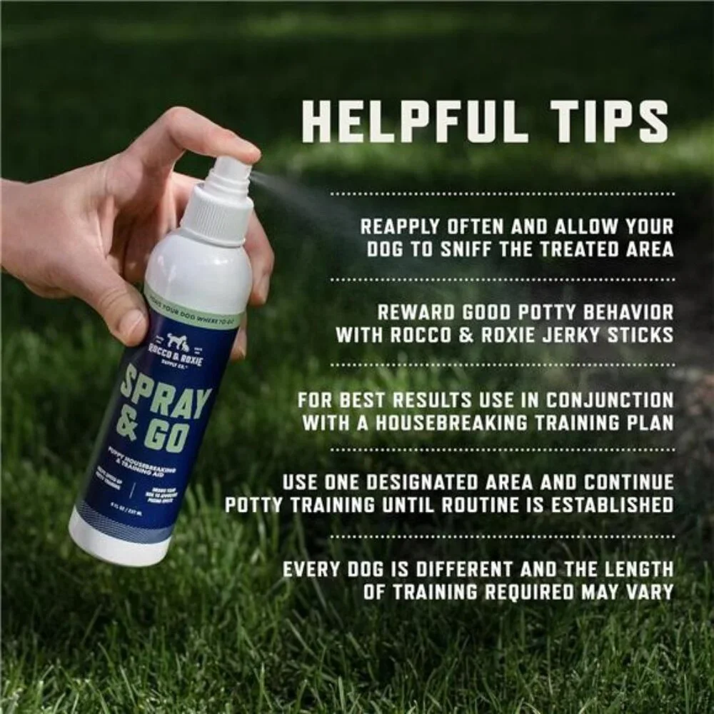 Puppy Potty Training Go Here Spray for Dogs - Attract Dog to Pee in One Spot